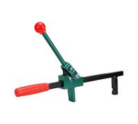 Jeffergarden Herramienta de Ensanchador de Valla de Eslabones de Cadena de Alta Resistencia, Herramienta de Tensor de Valla de Trinquete de Viaje de 1,6 a 9 Pulgadas para Reparación de