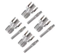 Jeffergarden Herramienta de Roscado de Tuberías Externa Interna, Kit Profesional de Roscado de Tuberías de Plástico PVC PPR con Vástago Hexagonal de 1 4 Pulgadas para Mantenimiento del Hogar