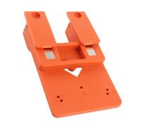Jeffergarden Herramienta para Espacios de Bisagra de Puerta de Gabinete, Placa de Fijación de Instalación de Bisagra Magnética con Material ABS, Taza de 35 Mm, para Instalación de Bisagras de