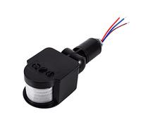 Jeffergarden Interruptor del Sensor de Movimiento Al Aire Libre, Sensor Infrarrojo PIR de Ahorro de Energía, Control del LED Automático para Luces de Pared y Luces de Inundación