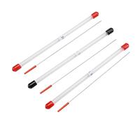 Jeffergarden Juego de Agujas para Aerógrafo 3 Uds de 0.2mm 0.3mm 0.5mm Puntas de Repuesto Compatibles con Fengda