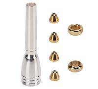 Jeffergarden Juego de Boquillas para Trompeta, Material Metálico, 3C 3B 2C 2B para Práctica de Trompeta Principiante y Calidad de Sonido Perfecta