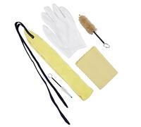 Jeffergarden Juego de Cepillos de Limpieza para Trompeta, Material de Algodón y Franela, Kit Completo con Cepillos y Paño para un Mantenimiento Eficaz de la Trompeta