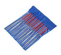 Jeffergarden Juego de Limas para Tuercas de Puente de Guitarra, Kit de Herramientas de Acero Inoxidable para Mantenimiento de Guitarra con Piedra de Amolar y Esponja, Accesorio Ideal para Músicos