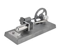 Jeffergarden Juego de Motor Stirling de Bricolaje, Modelo de Motor Stirling Aleación de Zinc Amplia Aplicación Fácil de Montar para Aprendizaje Físico para Proyectos Científicos para Aprendizaje
