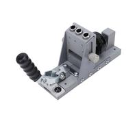 Jeffergarden Kit con Portapiezas con Orificios Guía de Aleación de Aluminio de Perforación Precisa de 15 Grados con Adaptador de Vacío para Muebles de Gabinetes de Carpintería