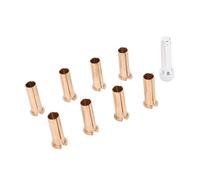 Jeffergarden Kit de Bujes de Pasador de Bisagra de Puerta Kit de Reparación de Bujes de Bisagra de Puerta de Metal 9 Piezas Operación Suave de Fácil Instalación para TJ YJ CJ LJ 1986 2006