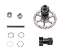 Jeffergarden Kit de Engranajes para Mini Extrusora, Acero Inoxidable con Diseño de Alto par para Mini Extrusora Sherpa y Aplicaciones CNC