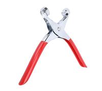 Jeffergarden Kit de Herramientas para Ojales Alicates para Prensar Ojales de Acero de Aleación Juego de Alicates Perforadores para de 12 Mm con 160 y 160 Arandelas para Reparación de Zapatos de Tela