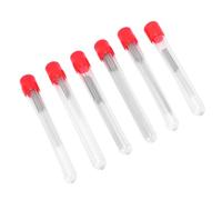 Jeffergarden Kit de Limpieza de Boquillas para Impresora 3D, 60 Piezas Agujas de Acero Inoxidable 0.15-0.4mm con 6 Botellas para Limpiar Boquillas Obstruidas y áreas de Difícil Acceso (rojo)