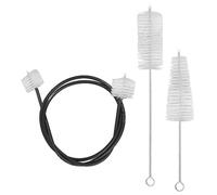 Jeffergarden Kit de Limpieza de Cepillo para Trompeta, Construcción de Metal y Cerdas, Ideal para Trompeta y Otros Instrumentos de Latón, Mantenimiento sin Esfuerzo para Músicos
