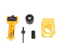 Jeffergarden Kit de Mortajadora para Puertas con Cuchillas Intercambiables y Cincel Superior para Puertas de Madera de 1-3/8in y 1-3/4in de Grosor
