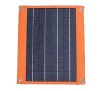Jeffergarden Kit de Panel Solar, Cargador de BateríA Portátil Monocristalino con Controlador, Salidas USB A USB C de 20 W, Carga Plegable Fuera de la Red para el Hogar, Camping, RV,