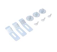 Jeffergarden Kit de Sujeción de Acero Inoxidable con Clips para Fregadero