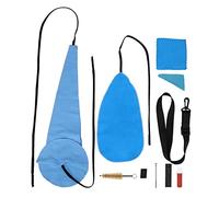 Jeffergarden LADE Kit de Limpieza de Saxofón, Herramientas de Mantenimiento 10 en 1, Cepillo para Boquilla para Todos los Saxofones e Instrumentos de Viento