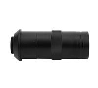 Jeffergarden Lente de Montura C 8X-100X Ampliación Ajustable Distancia de Trabajo de 50-200 Mm para Cámara de Microscopio Industrial con Construcción de Material ABS