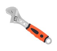 Jeffergarden Llave Ajustable, Llave de Acero de Aleación Cromada con Agarre Cómodo para Fontanería y Reparación de Automóviles de 8 Pulgadas (20,3 cm/8 pulgadas)