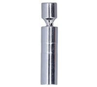 Jeffergarden Llave de Vaso Magnética Giratoria, Vaso de Pared Fina de 12 Puntos con Cabeza Cuadrada de 3/8 Pulgadas de Acero Al Cromo Vanadio for Bujía (16 mm (5/8 pulgadas))
