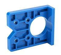 Jeffergarden Localizador de Orificios para Bisagras de 35 Mm Herramienta para Trabajar la Madera Plantilla de Perforación de Puertas con Perforación Fija para Perforar Fácilmente sin Desplazamiento