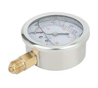 Jeffergarden Manómetro Radial 0-3000psi Herramienta Industrial de Acero Inoxidable con Conexión 1/4BSP para Maquinaria Industria Química Metalurgia Minería Energía Eléctrica