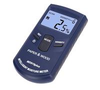 Jeffergarden Medidor de Humedad de Madera Detector de Agua de Pared de Hormigón Digital Probador de Humedad del Aire con Pantalla Retroiluminada Apagado Automático para Detección de Fugas de
