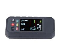 Jeffergarden Medidor de Humedad de Madera, Probador de Humedad con Pantalla Digital Tipo Pin con Sensor de Temperatura, Diseño Portátil Liviano para Uso en Carpintería y Construcción