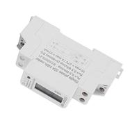 Jeffergarden Medidor Eléctrico Monofásico de Carril DIN con Pantalla LCD, TecnologíA Avanzada, 220 V, 5-32 A para Instalación en Interiores, Alta Estabilidad y Peso Ligero