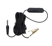 Jeffergarden Micrófono con Clip para Pastilla de Ukelele con Salida de 6,3 Mm y Sonido Ajustable para Guitarra Acústica y Violín