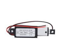 Jeffergarden Mini Actuador Lineal Eléctrico 12 V 150 N Empuje 10 Mm 4 Mm/s Velocidad con Soportes de Montaje para Robótica Automatización del Hogar Gabinetes de Apertura de Ventanas