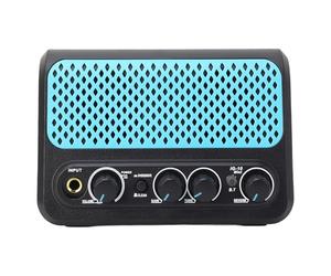 Jeffergarden Mini Amplificador de Guitarra, Tecnología 5.0, Amplificador de Guitarra Eléctrica Pequeño Portátil, Canales Duales para Práctica y Experiencia de Improvisación