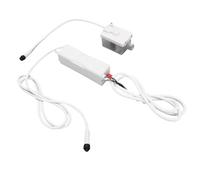 Jeffergarden Mini Bomba de Condensado HVAC Dividida 18L/H 12M Elevación Ultra Silenciosa 17dB con Drenaje Automático Antisifón para Aire Acondicionado Deshumidificador de CA
