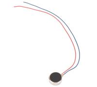 Jeffergarden Mini Motor de Vibración de Monedas 5PCS DC3V 80ma Micro Motor Vibratorio Plano para Proyectos de Bricolaje Teléfono Móvil Reloj Tableta con 10X2 Mm 11000 Rpm Rendimiento Estable Larga