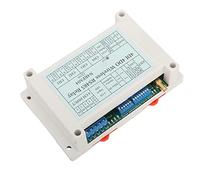 Jeffergarden Módulo de relé Inalámbrico Receptor Transmisor, Interruptor de Antena de 4 Canales, Tablero de Control Remoto para Seguridad del Hogar Inteligente e Integración de PLC (12V)