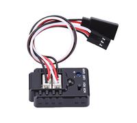 Jeffergarden Módulo de scopio RC con Ajuste de Sensibilidad y Sensor de scopio de Vibración, Construcción ABS para 1/10 1/12 RC Crawler Boat Drift Racing