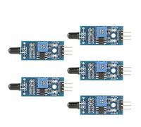 Jeffergarden Módulo de Sensor Místico IR, Sensibilidad Ajustable, Amplio ángulo de Detección, Luz de 760-1100 NM, Ideal para Sistemas de Alarma