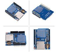 Jeffergarden Módulo Registrador de Datos para Tarjeta SD con RTC y Regulador de 3.3V para Adquisición de Datos y Prototipado