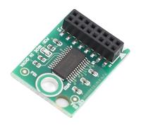 Jeffergarden Módulo TPM2.0, Placa de Seguridad de Cifrado de 16 Pines con Módulo de Plataforma Confiable, Apto para Memoria DDR4 de Placa Base TYAN