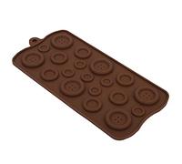 Jeffergarden Molde de Silicona para Pasteles, Cortador de Pastelería de Gel de Calidad Alimentaria, 20,5 X 10,5 X 0,6 Cm, Herramienta para Hornear Reutilizable para Chocolate, Fondant, Pan, Queso,