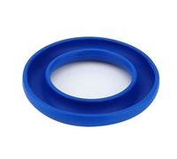 Jeffergarden Organizador de Bobinas para Máquina de Coser Portabobinas de Metal o Plástico Ahorrador de Hilo con Anillo de Silicona Flexible para Costura (Azul)