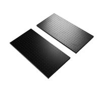 Jeffergarden Organizador de Pared con Tablero Perforado, de Almacenamiento de Herramientas de Acero Resistente, 288 Agujeros, 24x12 Pulgadas, Diseñado para Organización de Garaje, Hogar y Oficina