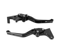 Jeffergarden Palanca de Frenos, Palanca de Acoplamiento de Freno Aleación de Aluminio CNC Robuste Ergonómico Legible para CB350 Hness GB350 (BLACK)