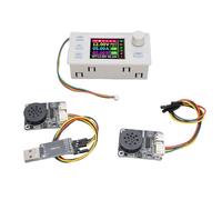 Jeffergarden Pantalla de Puerto Serie de 1,8 Pulgadas, Módulo de Visualización LCD a Color con Monitorización de Voltaje, Corriente y Temperatura, para Fuente de Alimentación de Laboratorio