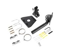 Jeffergarden Para Adaptador Para Antena Gen 3, Construcción de Acero, Rotación de 360 grados, Opciones de Montaje Versátiles Para Antena Parabólica Estándar V3