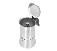 Jeffergarden para Estufa, Percolador de café Expreso de Acero Inoxidable para Preparar un Rico Sabor en Casa o para Acampar (200ML)