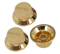 Jeffergarden Pastillas de Control de Guitarra Eléctrica con 1 Volumen y Perillas de 2 Tonos, Piezas de Reemplazo de Guitarra Eléctrica de Estilo ST para Macetas de 6 Mm