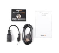 Jeffergarden Pedal del Controlador MIDI Foot con Mensajes CC/PC/nota Personalizables Compatibles con USB/DIN para Efectos de Guitarra y Producción de Música