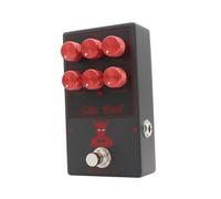 Jeffergarden Pedal Overdrive de bajo, Pedal de Efectos de Guitarra True Bypass con Ecualizador de 2 Bandas, Amplificador de Tubo de Control Armónico, Simulador para bajo