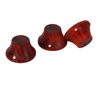 Jeffergarden Perilla de Guitarra Eléctrica, Perilla de Control de Volumen de Guitarra de Madera, Reemplazo de 3 Piezas para Ajustes Precisos y Hermoso Diseño (#1)