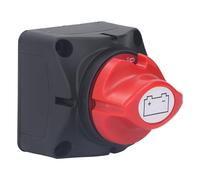 Jeffergarden Perilla del Interruptor de Desconexión de la Batería Aislador de Energía Apagado Master Cut Eléctrico Cerrado, 48V-60VDC 275A Interruptor de Desconexión Completamente Cerrado para RV,