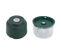 Jeffergarden Picadora de Ajo Eléctrica, Molinillo de Ajo Recargable por USB ABS de 260 Ml con 2 Cuchillas, Procesador de Alimentos Compacto para Picar Cebolla y Verduras, Fácil de Limpiar para